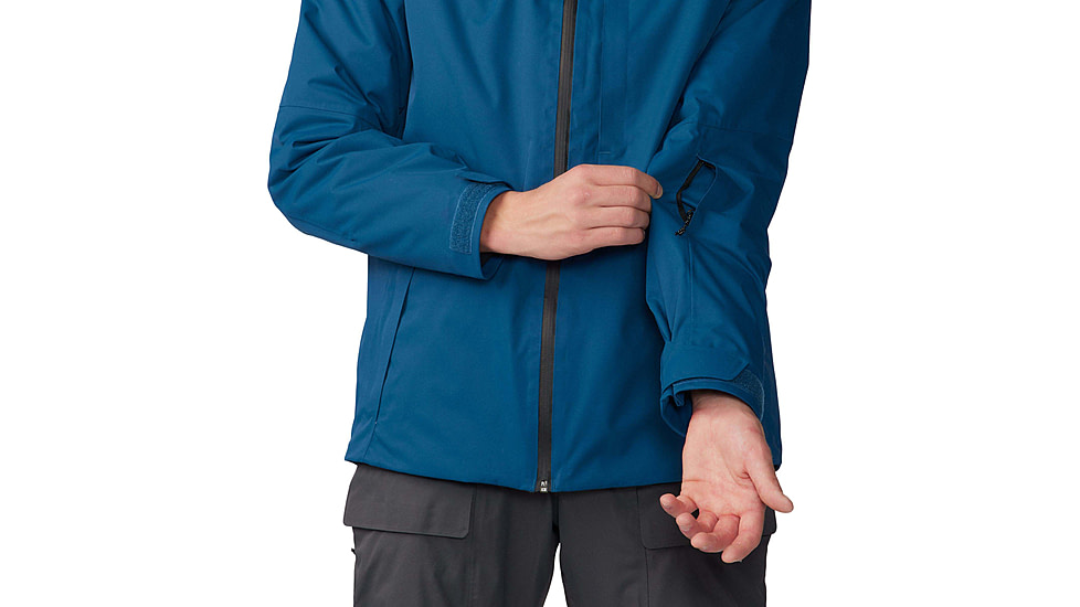 Mountain Hardwear FireFall 2 Insulated Jacket - Mens, Dark Caspian, Extra Large, 1942861418-Dark Caspian-XL