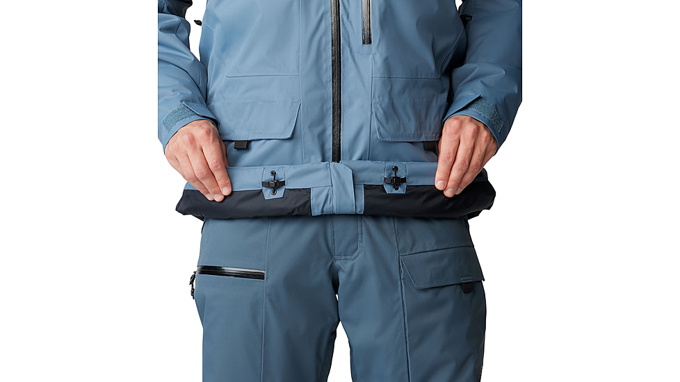 Mountain Hardwear Firefall Insulated Jacket - Mens, Asiatic Blue/Montauk Blue, Large, 2077191444-L