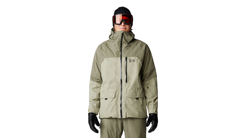 Mountain Hardwear Firefall Insulated Jacket - Mens, Mantis Green/Stone Green, Large, 2077191361-L