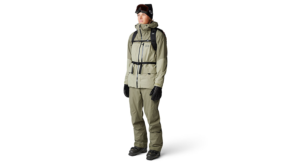 Mountain Hardwear Firefall Insulated Jacket - Mens, Mantis Green/Stone Green, Large, 2077191361-L