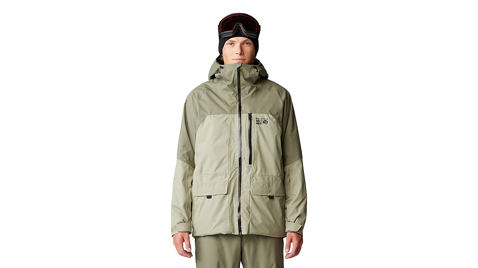 Mountain Hardwear Firefall Insulated Jacket - Mens, Mantis Green/Stone Green, Large, 2077191361-L