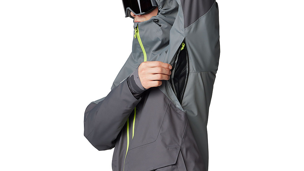 Mountain Hardwear Firefall Insulated Jacket - Mens, Volcanic/Foil, Large, 2077191097-L