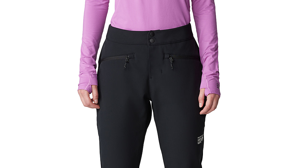 Mountain Hardwear Firefall Stretch Pant - Womens, Black, Large, 2077611010-L-R