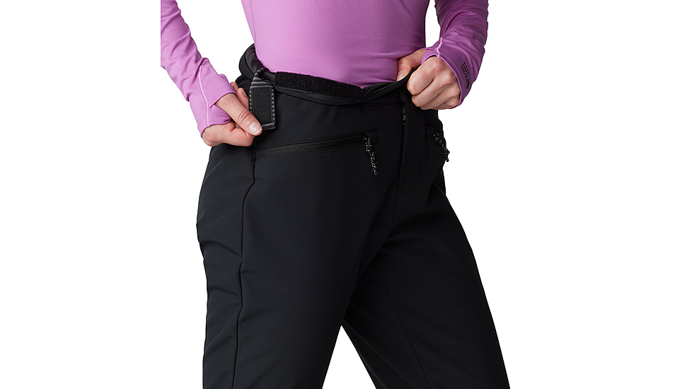 Mountain Hardwear Firefall Stretch Pant - Womens, Black, Large, 2077611010-L-R
