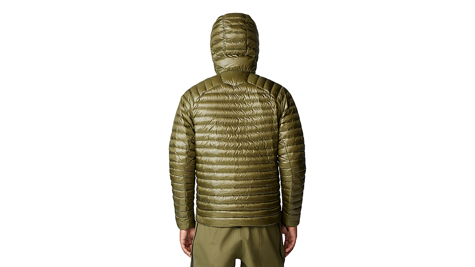 Mountain Hardwear Ghost Whisperer Hoody - Men's, Combat Green, S, 2104451-353-S