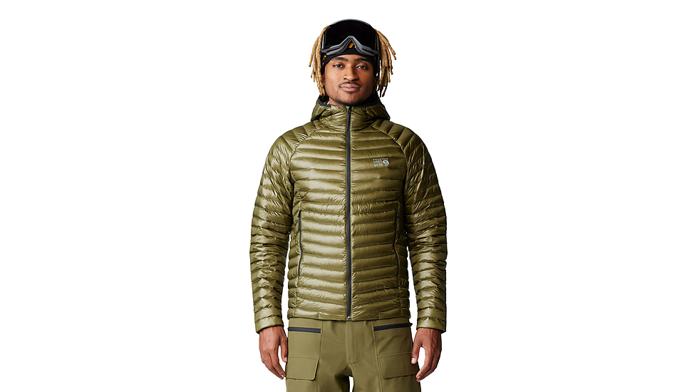 Mountain Hardwear Ghost Whisperer Hoody - Men's, Combat Green, S, 2104451-353-S