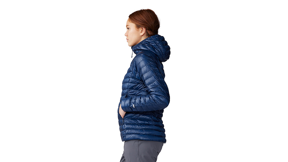 Mountain Hardwear Ghost Whisperer Hoody - Womens, Outer Dark, Small, 2104731401-S