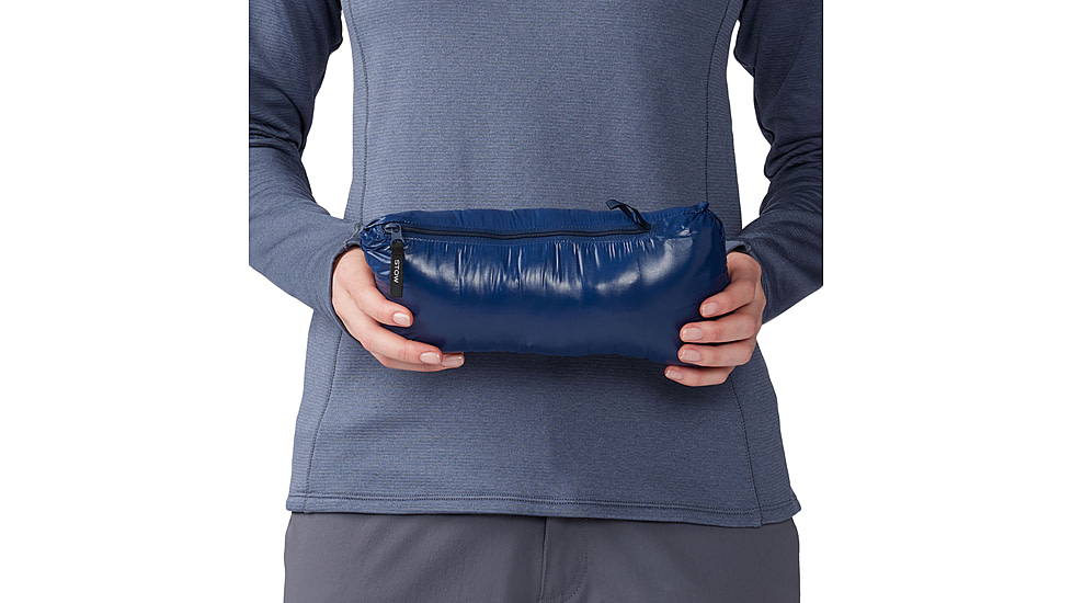 Mountain Hardwear Ghost Whisperer Hoody - Womens, Outer Dark, Small, 2104731401-S