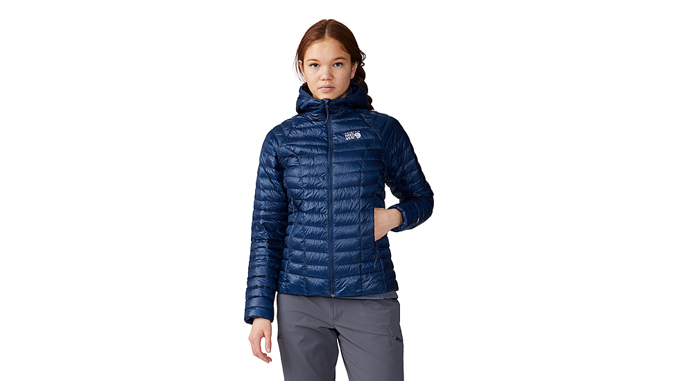 Mountain Hardwear Ghost Whisperer Hoody - Womens, Outer Dark, Small, 2104731401-S