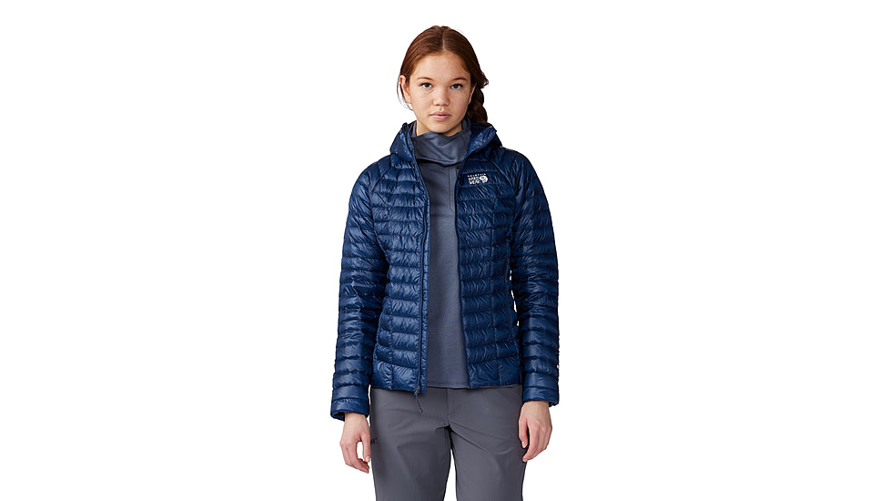 Mountain Hardwear Ghost Whisperer Hoody - Womens, Outer Dark, Small, 2104731401-S