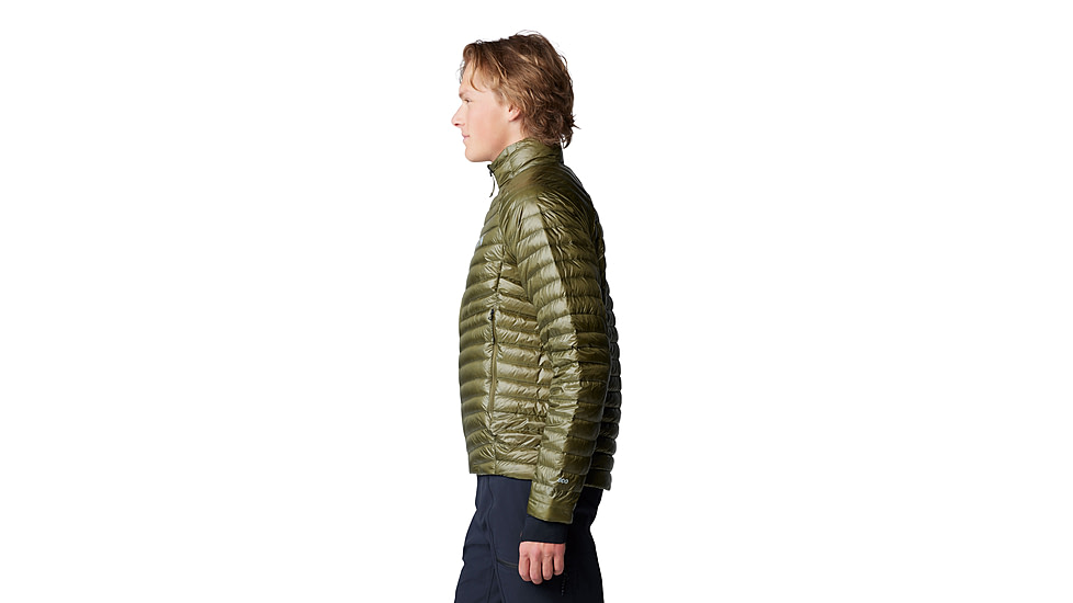 Mountain Hardwear Ghost Whisperer Jacket - Men's, Combat Green, S, 2104461-353-S