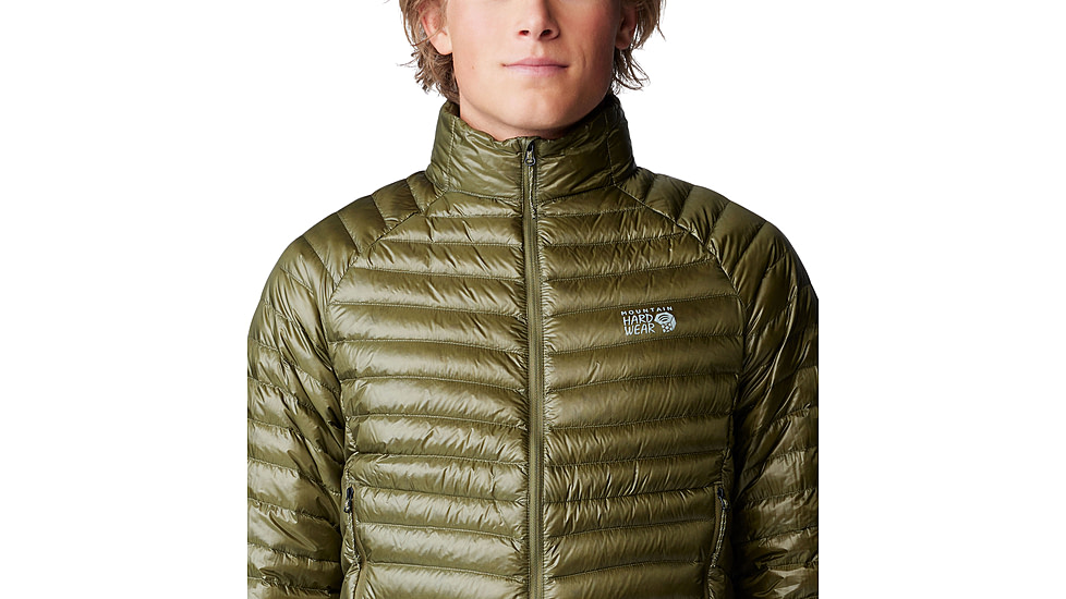 Mountain Hardwear Ghost Whisperer Jacket - Men's, Combat Green, S, 2104461-353-S