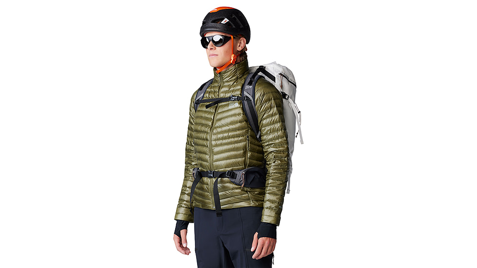 Mountain Hardwear Ghost Whisperer Jacket - Men's, Combat Green, S, 2104461-353-S