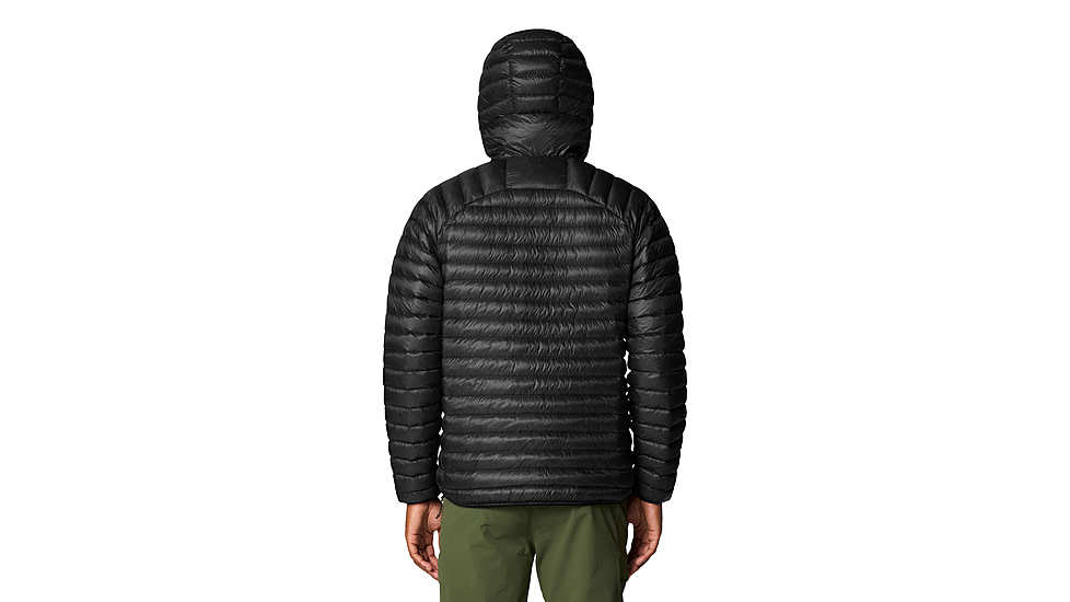 Mountain Hardwear Ghost Whisperer UL Hood Jacket - Men's, Black, M, 2092051-010-M