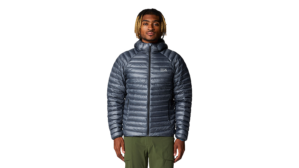 Mountain Hardwear Ghost Whisperer UL Hood Jacket - Men's, Blue Slate, XXL, 2092051-417-XXL