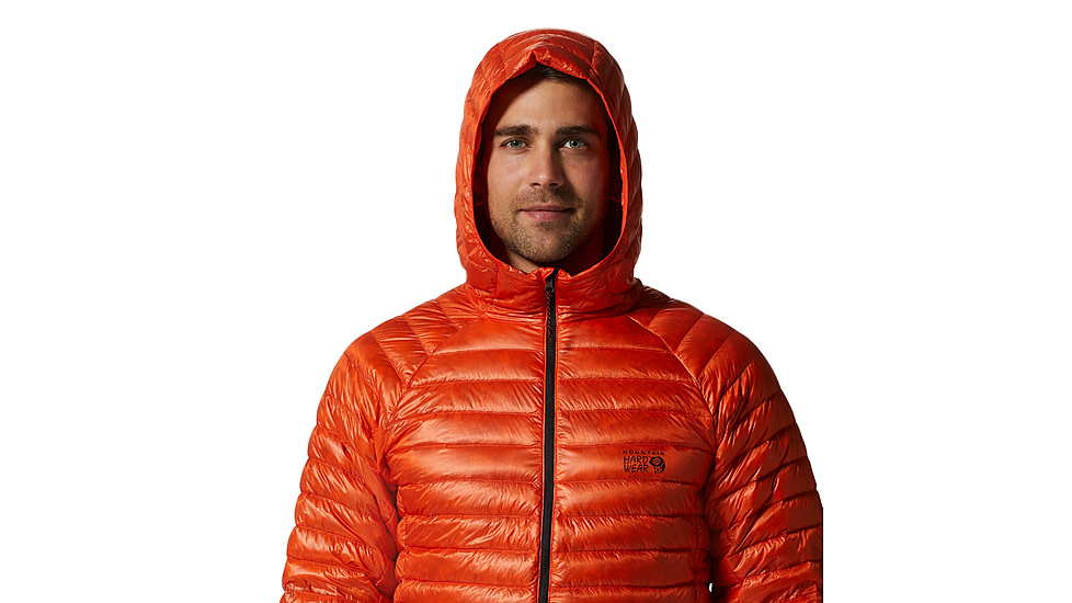 Mountain Hardwear Ghost Whisperer UL Hood Jacket - Men's, State Orange, M, 2092051-842-M