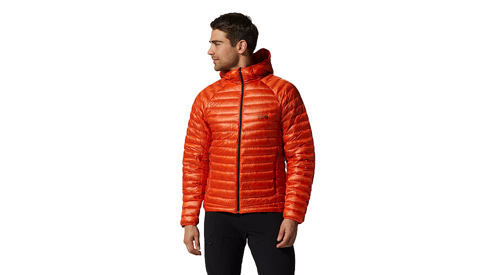 Mountain Hardwear Ghost Whisperer UL Hood Jacket - Men's, State Orange, M, 2092051-842-M