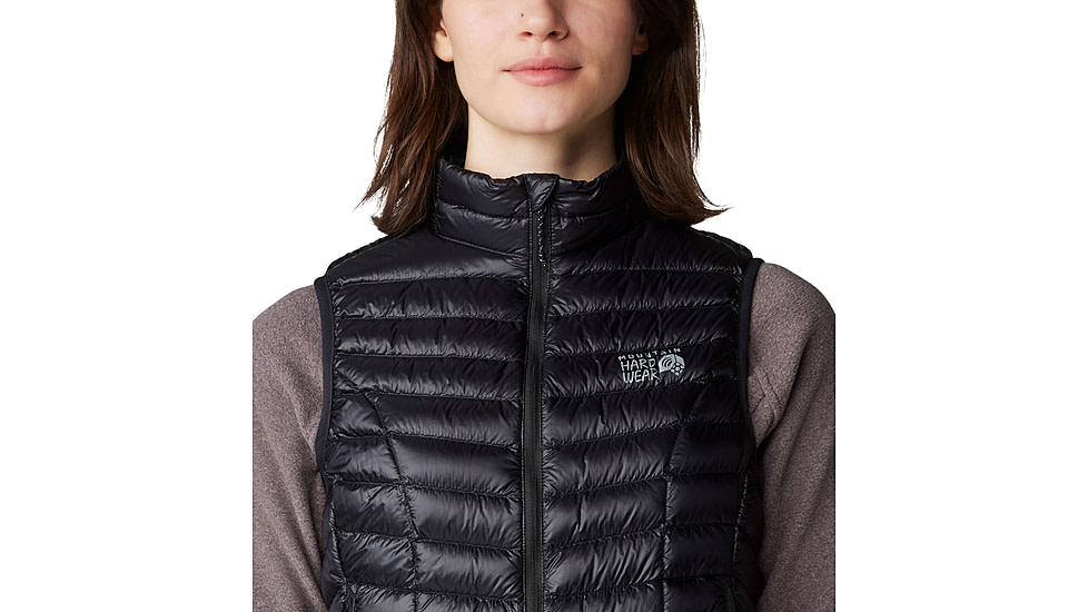 Mountain Hardwear Ghost Whisperer Vest - Womens, 010, M, 2104751-010-M