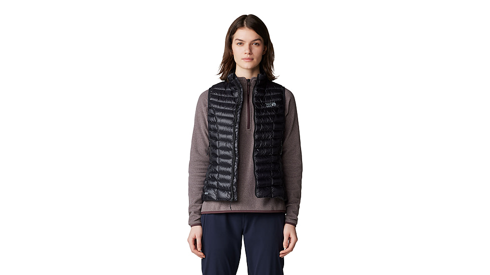 Mountain Hardwear Ghost Whisperer Vest - Womens, 010, M, 2104751-010-M