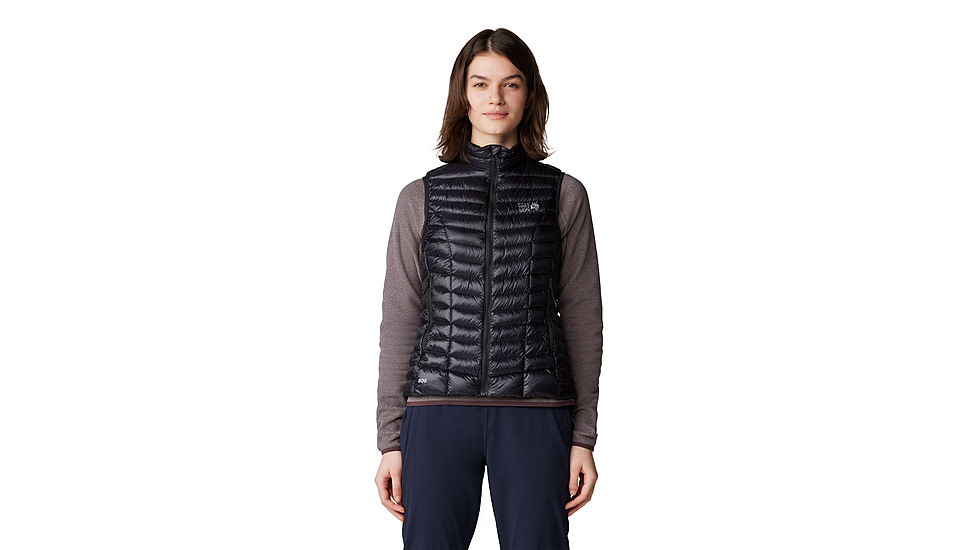 Mountain Hardwear Ghost Whisperer Vest - Womens, 010, M, 2104751-010-M