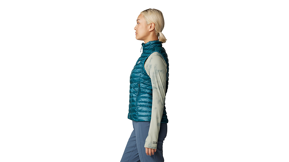 Mountain Hardwear Ghost Whisperer Vest - Womens, Jack Pine, Large, 2104751314-L