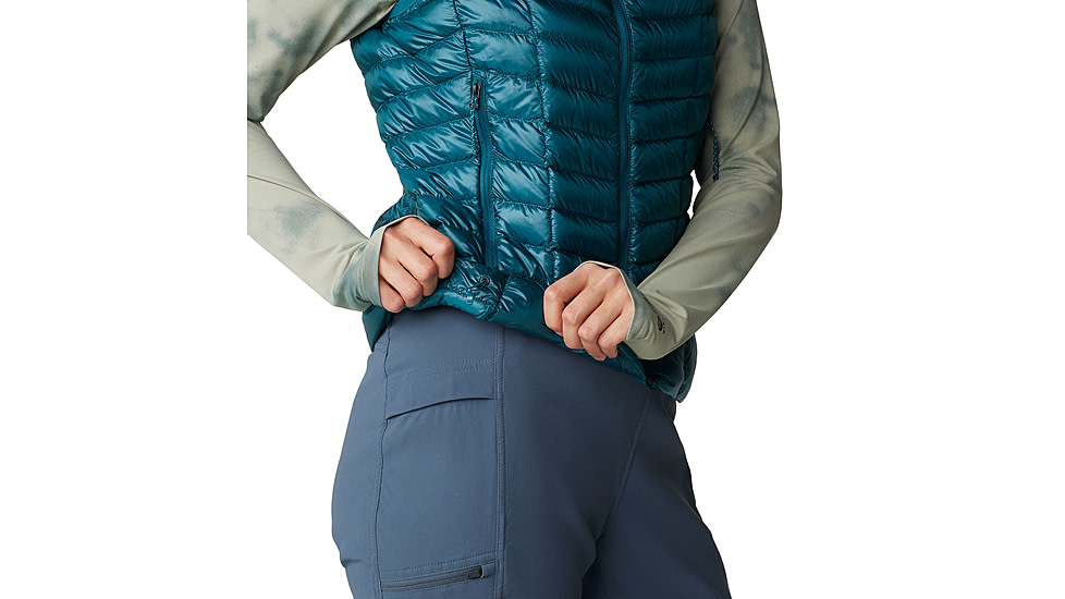 Mountain Hardwear Ghost Whisperer Vest - Womens, Jack Pine, Large, 2104751314-L