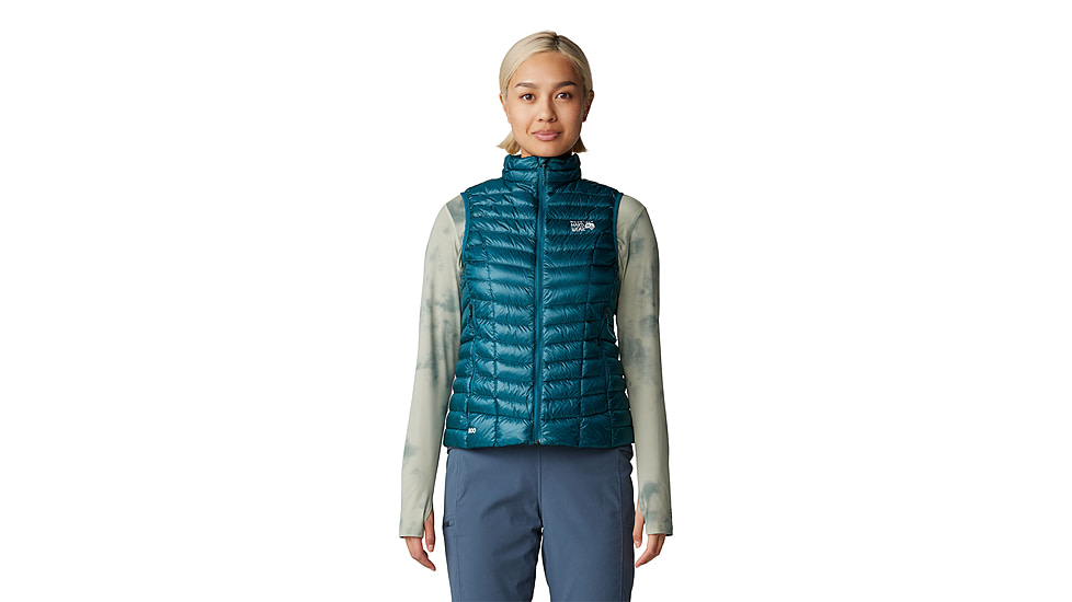 Mountain Hardwear Ghost Whisperer Vest - Womens, Jack Pine, Large, 2104751314-L