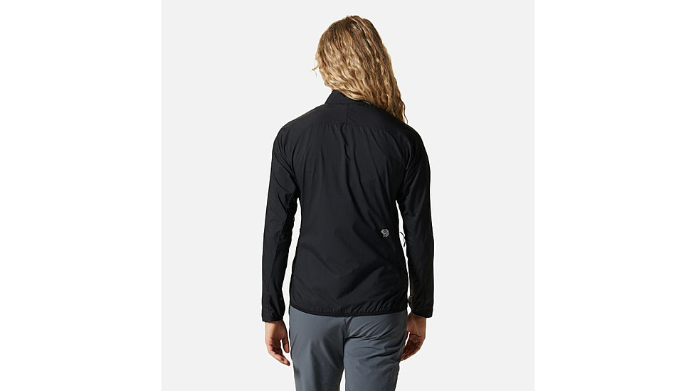 Mountain Hardwear Kor AirShell Full Zip Jacket - Womens, Black, Large, 1985081010-L