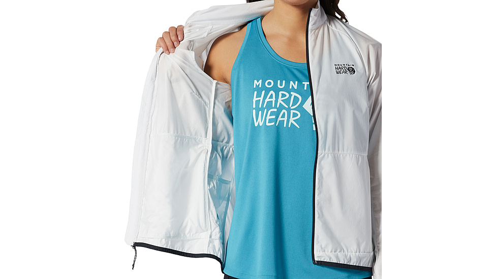 Mountain Hardwear Kor AirShell Full Zip Jacket - Womens, Fogbank, Small, 1985081102-S