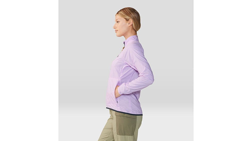Mountain Hardwear Kor AirShell Full Zip Jacket - Womens, Wisteria, Extra Large, 1985081567-XL