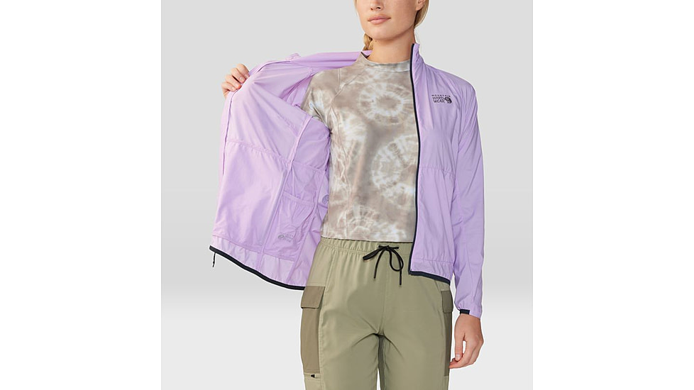 Mountain Hardwear Kor AirShell Full Zip Jacket - Womens, Wisteria, Extra Large, 1985081567-XL
