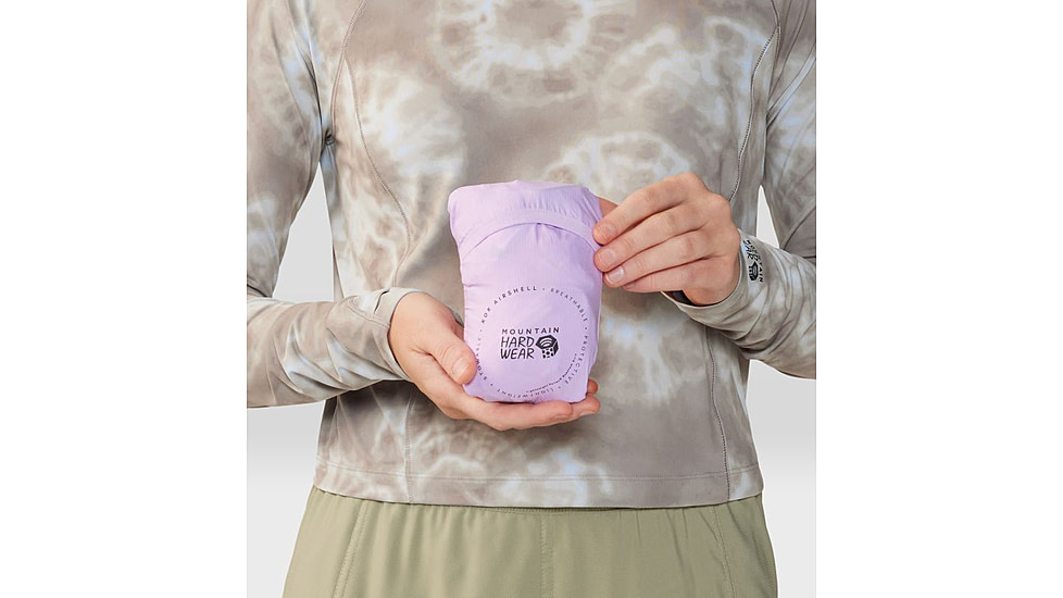 Mountain Hardwear Kor AirShell Full Zip Jacket - Womens, Wisteria, Extra Large, 1985081567-XL