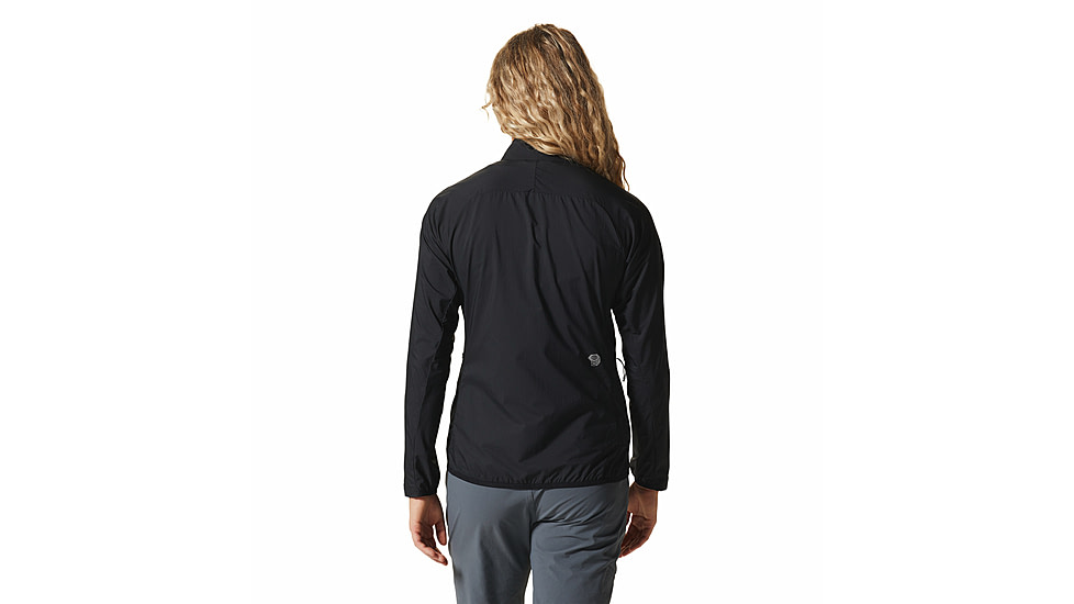 Mountain Hardwear Kor AirShell Full Zip Jackets - Womens, Black, Medium, 1985081010-BLACK-M