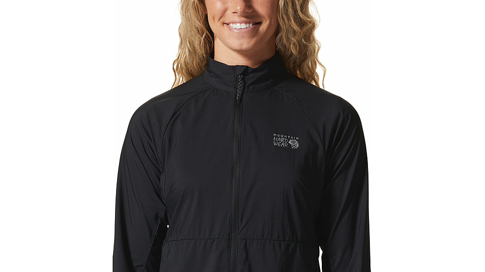 Mountain Hardwear Kor AirShell Full Zip Jackets - Womens, Black, Medium, 1985081010-BLACK-M