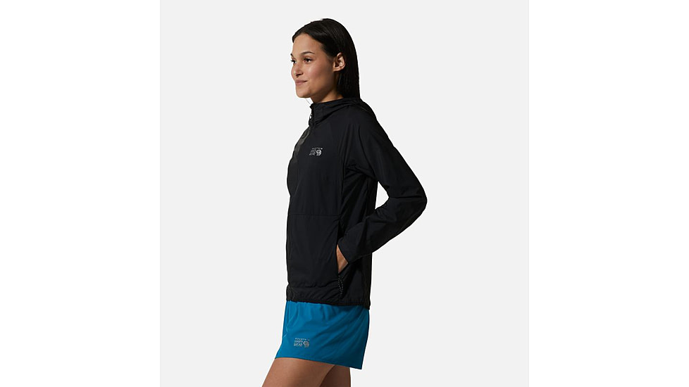Mountain Hardwear Kor AirShell Hood Jacket - Womens, Black, Extra Large, 1985071010-XL