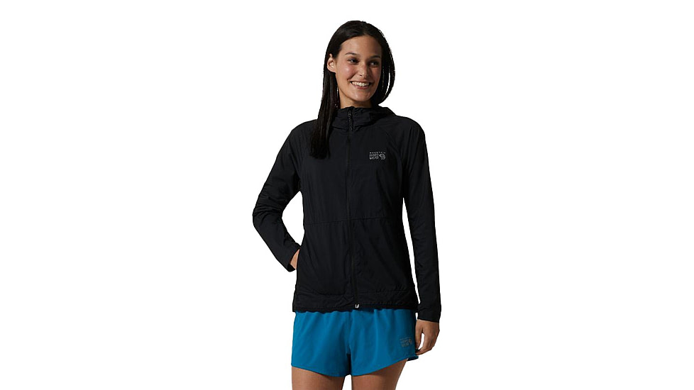 Mountain Hardwear Kor AirShell Hood Jacket - Womens, Black, Extra Large, 1985071010-XL