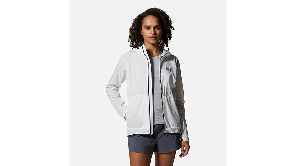 Mountain Hardwear Kor AirShell Hood Jacket - Womens, Fogbank, Medium, 1985071102-M