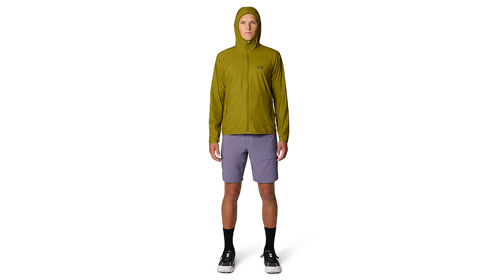 Mountain Hardwear Kor AirShell Hooded Jacket - Men's, Vetiver, XL, 2123781-379-XL