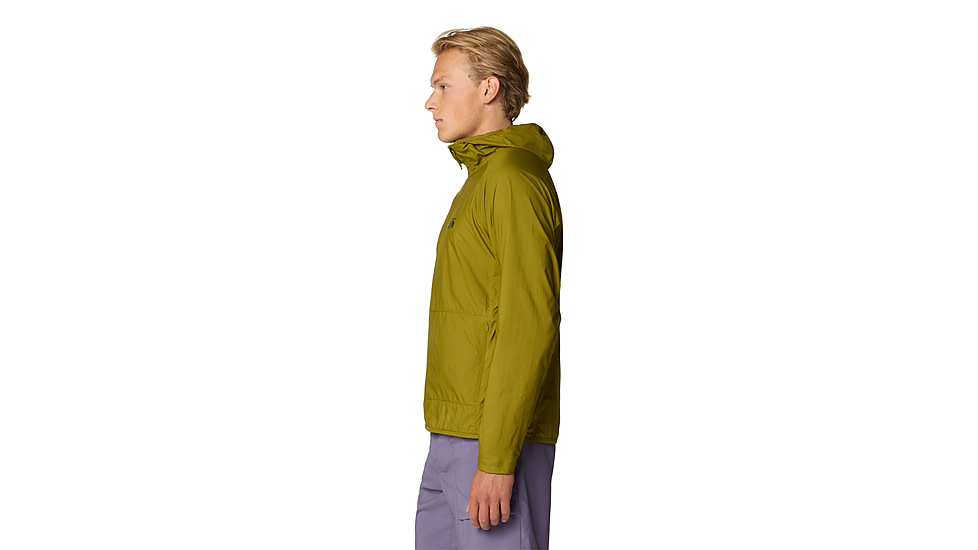 Mountain Hardwear Kor AirShell Hooded Jacket - Men's, Vetiver, XL, 2123781-379-XL