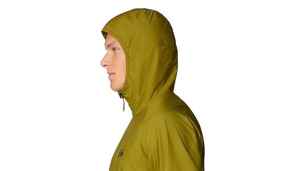 Mountain Hardwear Kor AirShell Hooded Jacket - Men's, Vetiver, XL, 2123781-379-XL
