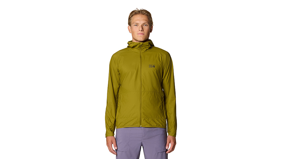 Mountain Hardwear Kor AirShell Hooded Jacket - Men's, Vetiver, XL, 2123781-379-XL