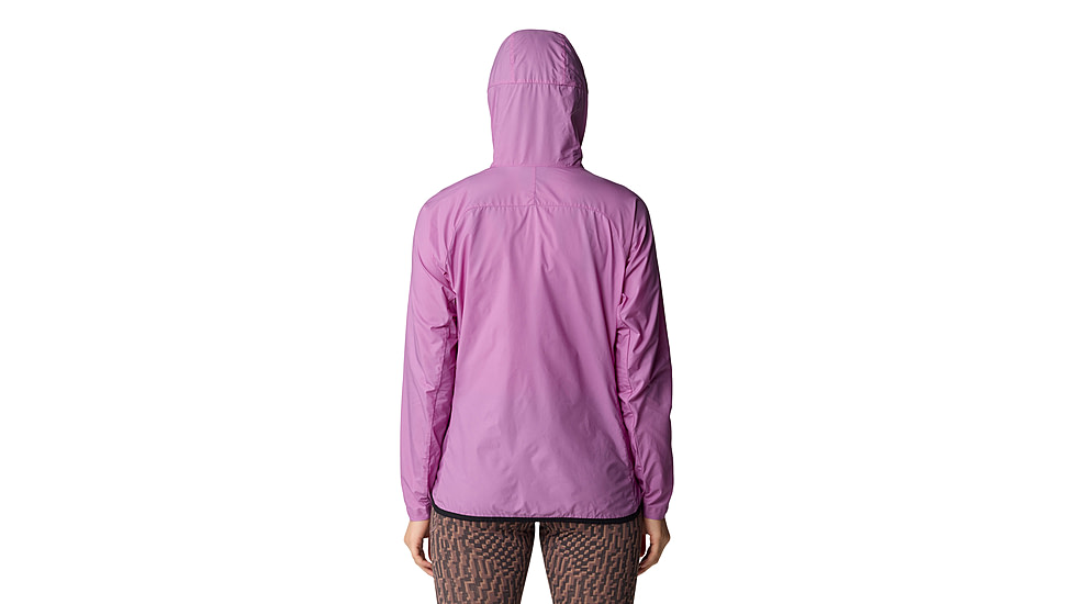 Mountain Hardwear Kor Airshell Hooded Jacket - Womens, Lilac Glow, XL, 190423039715