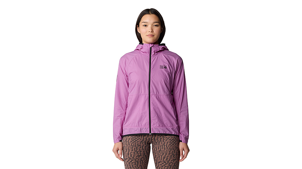 Mountain Hardwear Kor Airshell Hooded Jacket - Womens, Lilac Glow, XL, 190423039715