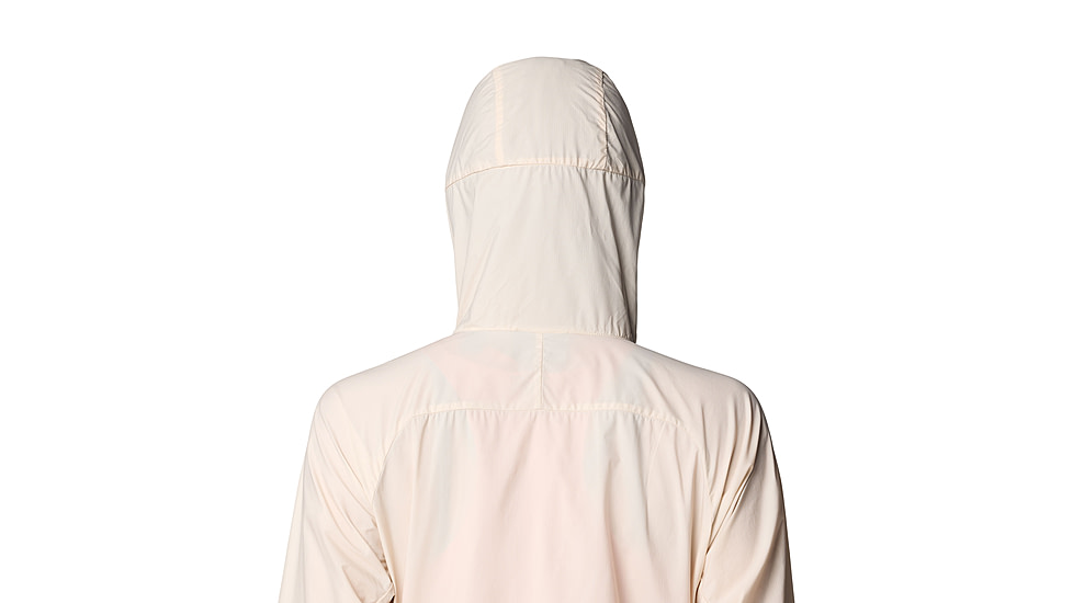 Mountain Hardwear Kor Airshell Hooded Jacket - Womens, Talc, L, 190423039630