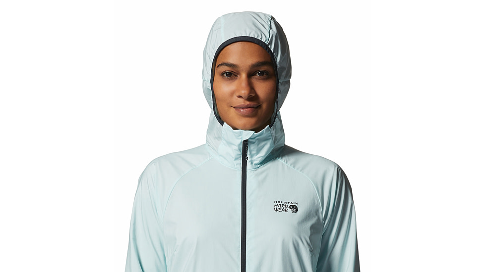 Mountain Hardwear Kor AirShell Hoody - Womens, Pale Ice, Medium, 1985071428-Pale Ice-M
