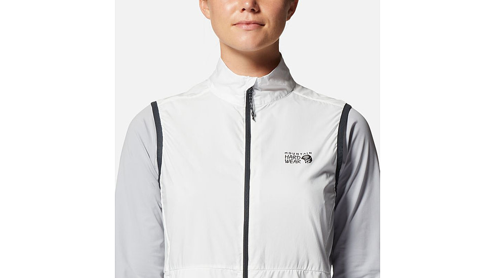 Mountain Hardwear Kor Airshell Vest - Womens, Fogbank, Large, 2038201102-L