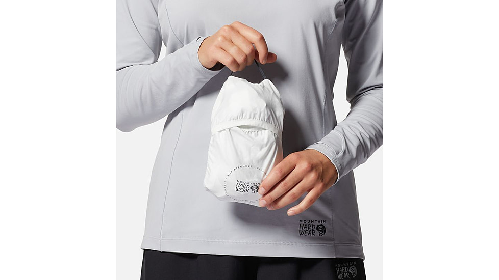 Mountain Hardwear Kor Airshell Vest - Womens, Fogbank, Large, 2038201102-L