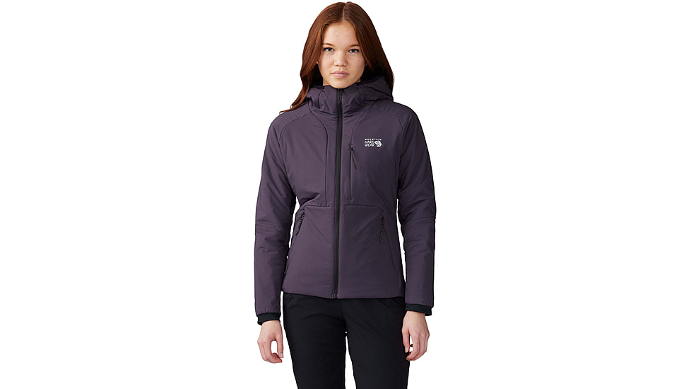 Mountain Hardwear Kor Stasis Hoody - Womens, Blurple, Extra Small, 2043131599-Blurple-XS