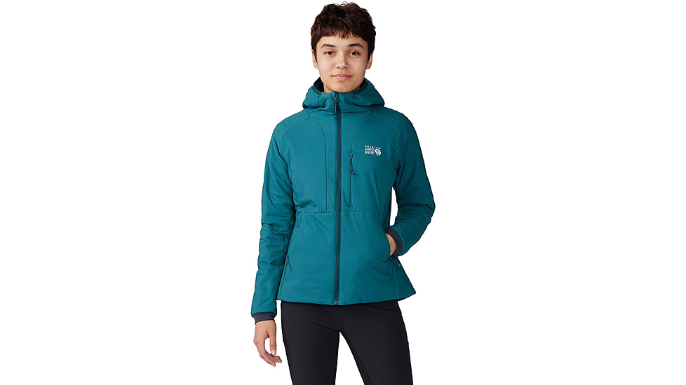 Mountain Hardwear Kor Stasis Hoody - Womens, Jack Pine, Small, 2043131314-Jack Pine-S