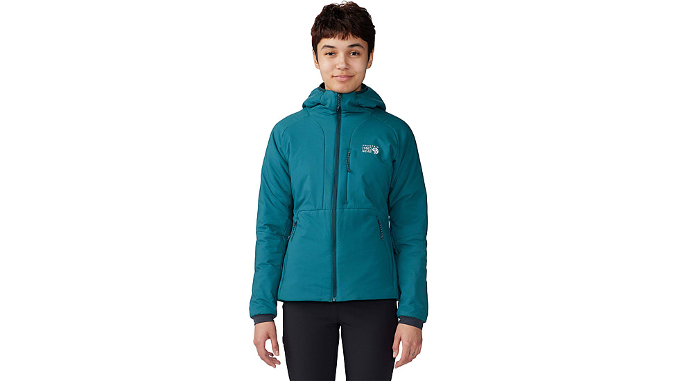 Mountain Hardwear Kor Stasis Hoody - Womens, Jack Pine, Small, 2043131314-Jack Pine-S
